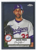 2021 Topps Chrome Platinum Anniversary #444 David Price