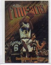 1997 Finest Base Set #165 Sareff Abdur-Rahim