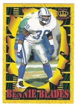 1996 Pacific Invincible Smash Mouth #SM53 Bennie Blades