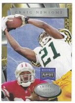 1996 Playoff Trophy Contenders #120 Craig Newsome