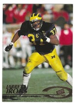 1997 Press Pass Base Set #50 Jarrett Irons