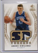 2008 SP Rookie Threads SP Threads Patch #T-AK Andrei Kirilenko