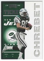 1998 Playoff Contenders Ticket #52 Wayne Chrebet