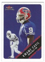 2000 Fleer Tradition #307 Kwame Cavil