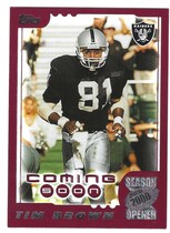 2000 Topps Season Opener #184 Tim Brown