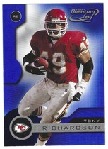 2001 Leaf Quantum Leaf #92 Tony Richardson