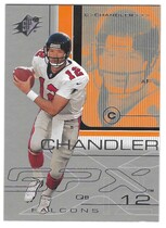 2001 SPx Base Set #4 Chris Chandler