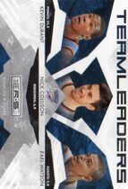 2009 Panini Rookies & Stars Team Leaders #21 Earl Watson|Kevin Durant|Nick Collison