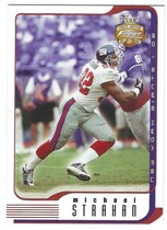2002 Fleer Focus JE #89 Michael Strahan