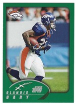 2002 Topps Base Set #17 Olandis Gary