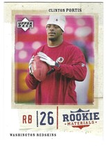 2005 Upper Deck Rookie Materials #88 Clinton Portis