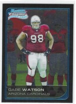 2006 Bowman Chrome #31 Gabe Watson