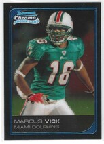 2006 Bowman Chrome #78 Marcus Vick