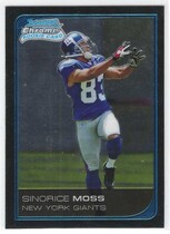 2006 Bowman Chrome #230 Sinorice Moss