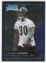 2006 Bowman Chrome #246 Cedric Humes