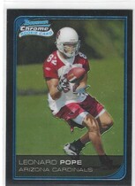 2006 Bowman Chrome #257 Leonard Pope