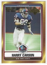 2006 Topps Hall of Fame Tribute #HOFT-HC Harry Carson