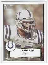 2006 Topps Heritage #386 Cato June