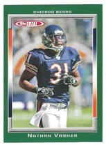 2006 Topps Total #50 Nathan Vasher