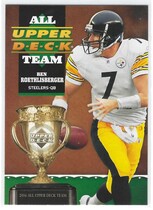 2006 Upper Deck All Upper Deck Team #1AUDT-BR Ben Roethlisberger
