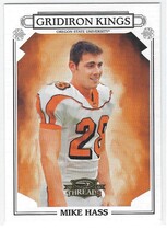 2007 Donruss Threads College Gridiron Kings Gold #CGK-30 Mike Hass