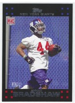 2007 Topps Base Set #315 Ahmad Bradshaw