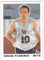 2003 Fleer Tradition #282 Zoran Planinic