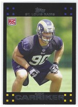 2007 Topps Base Set #353 Adam Carriker