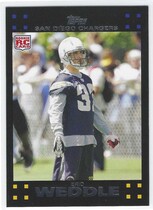 2007 Topps Base Set #389 Eric Weddle