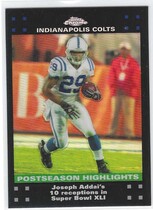 2007 Topps Chrome Refractors #TC164 Joseph Addai