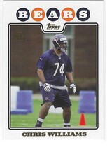 2008 Topps Gold Foil #374 Chris Williams