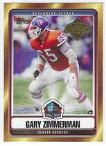 2008 Topps Hall of Fame #HOFGZ Gary Zimmerman