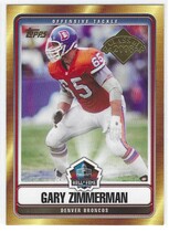2008 Topps Hall of Fame #HOF-GZ Gary Zimmerman