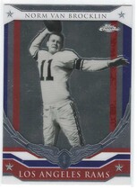 2008 Topps Chrome Honor Roll #HRNB Norm Van Brocklin