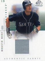 2001 SP Game Used Edition Authentic Fabric #JO John Olerud