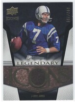 2008 Upper Deck Icons Legendary Icons Silver #LI8 Bert Jones