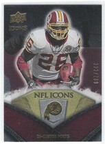 2008 Upper Deck Icons NFL Icons Silver #NFL14 Clinton Portis