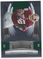 2009 Playoff Prestige Prestigious Pros Green #12 Clinton Portis