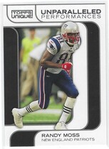 2009 Topps Unique Unparalled Performances #UP17 Randy Moss