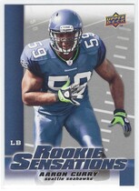 2009 Upper Deck Rookie Sensations #RS-AC Aaron Curry
