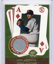 2002 Topps 5-Card Stud Aces Relics #5A-PM Pedro Martinez