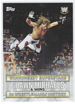 2020 Topps WWE Road to WrestleMania Winningest Superstars #WS-2 Shawn Michaels