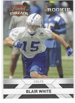 2010 Panini Threads #208 Blair White