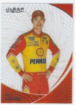 2022 Panini Chronicles Clear Vision #10 Joey Logano