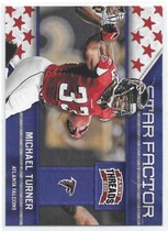 2011 Panini Threads Star Factor #18 Michael Turner