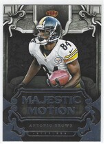 2012 Panini Crown Royale Majestic Motion #3 Antonio Brown
