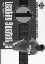 2003 Upper Deck Leading Swatches #LS-MT Miguel Tejada