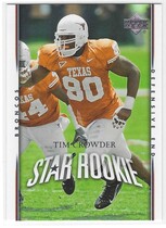 2007 Upper Deck Base Set #226 Tim Crowder