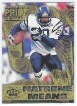 1995 Pacific Crown Royale Pride of the NFL #PN-30 Natrone Means