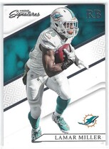 2016 Panini Prime Signatures #21 Lamar Miller